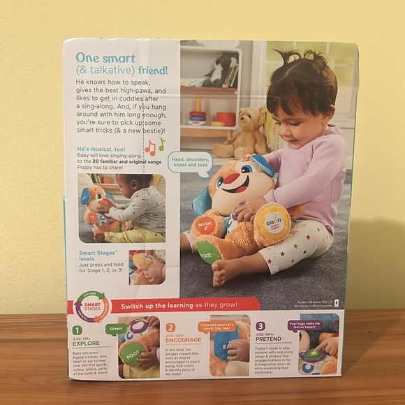 Fisher Price Laugh and Learn Smart Stages Puppy - Picture 2 of 2